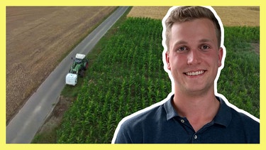 Lucas Reichenberger, Student im 8. Semester Landwirtschaft an der Hochschule Weihenstephan-Triesdorf | Bild: BR