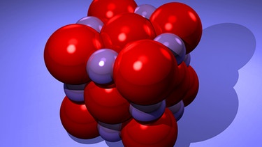 Modell von NaCl | Bild: BR