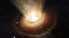 Schwarzes Loch (Illustration) | Bild: picture-alliance/dpa