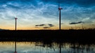 Leuchtende Nachtwolken (noctilucent clouds) am 5. Juli 2016 über Sieversdorf in Brandenburg | Bild: dpa-Bildfunk
